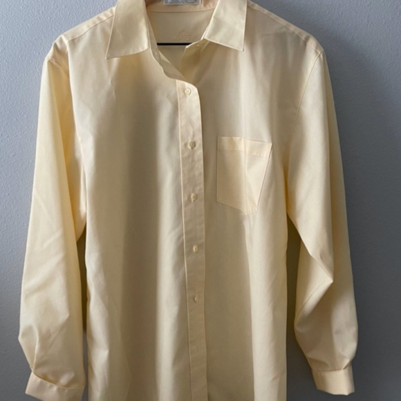 Vintage Button Down - Yellow - Picture 2 of 4
